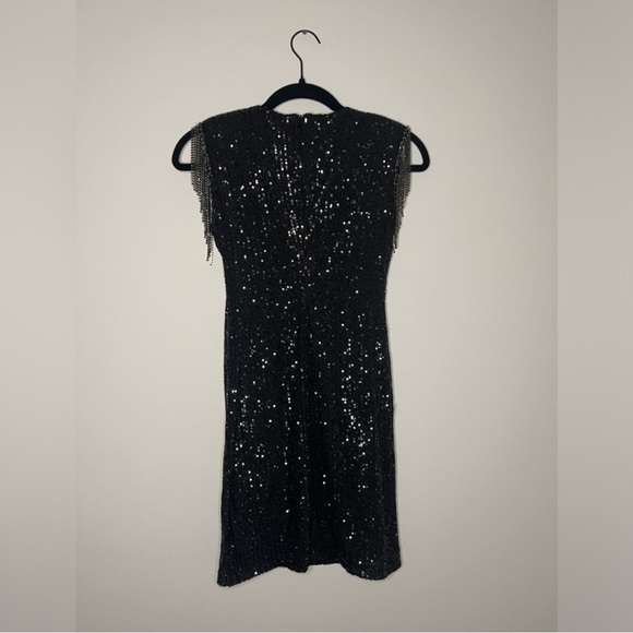 Betsey Johnson - Sequin Black Mini Dress - Size XS - Picture 11 of 11